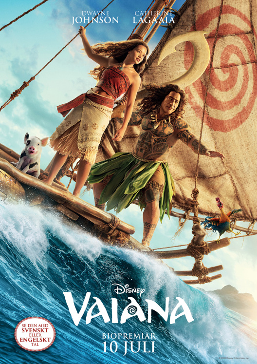 Filmaffisch för Vaiana