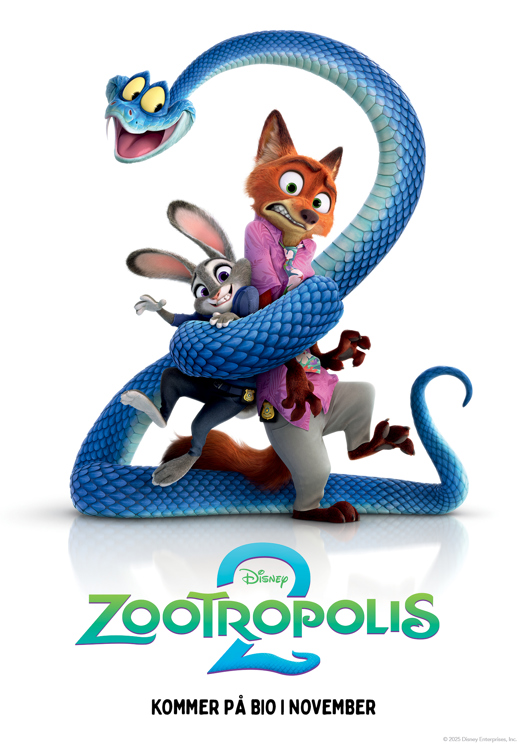 Filmaffisch för Zootropolis 2