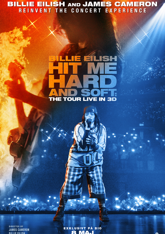 Filmaffisch för Billie Eilish - Hit Me Hard and Soft: The Tour (3D)