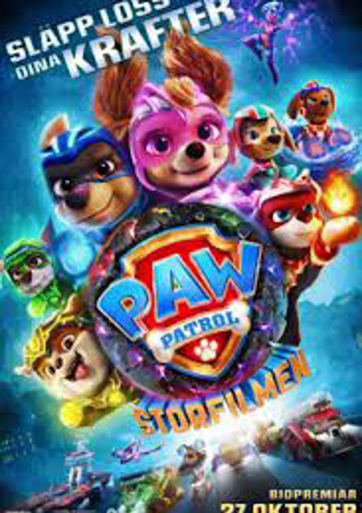 Filmaffisch för FRI ENTRÉ Paw Patrol