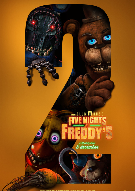 Filmaffisch för Five Nights at Freddy's 2