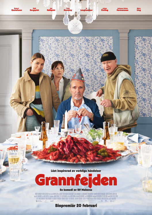 Filmaffisch för Grannfejden