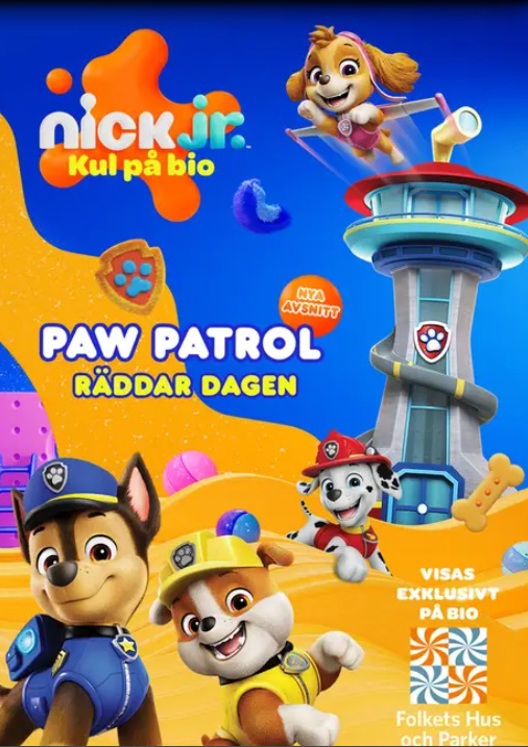 Filmaffisch för FÖR BARN: Paw Patrol räddar dagen